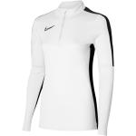 T-shirts Nike Academy blancs en polyester à manches longues respirants Taille XL pour femme en promo 