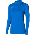 T-shirts Nike Academy bleues foncé en polyester à manches longues respirants Taille 3 XL pour femme en promo 
