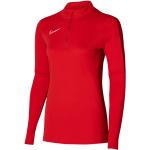 Débardeurs de sport Nike Academy rouges en polyester respirants Taille XL pour femme en promo 