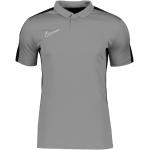 Polos de sport Nike Academy gris en polyester respirants à manches courtes Taille XXL pour homme en promo 