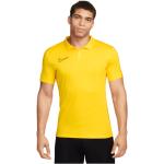 Polos de sport Nike Academy jaunes en polyester respirants à manches courtes Taille XXL look fashion pour homme en promo 
