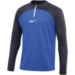Sweatshirts Nike Academy bleus en polyester respirants look sportif pour fille en promo de la boutique en ligne 11teamsports.fr 