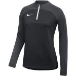 T-shirts Nike Academy noirs en polyester à manches longues respirants Taille XL look fashion pour femme en promo 