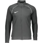 Vestes de survêtement Nike Academy grises en polyester respirantes à manches longues à col montant Taille M pour homme en promo 