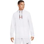 Vêtements de sport Nike Academy blancs respirants à capuche à manches longues Taille XXL pour homme en promo 
