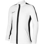 Vestes de sport Nike Academy blanches en polyester enfant respirantes en promo 