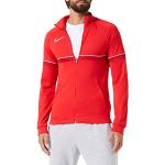 Vestes longues Nike Academy rouges en polyester à manches longues Taille L classiques pour homme 