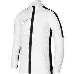 Vestes de survêtement Nike Academy blanches en polyester respirantes à manches longues à col montant Taille S look fashion pour homme en promo 