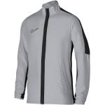 Vestes de survêtement Nike Academy grises en polyester respirantes à manches longues à col montant Taille XS pour homme en promo 