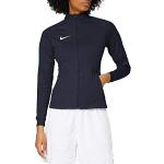 Vestes zippées Nike Track Racer blanches à col montant Taille M pour femme 