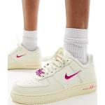 Baskets à lacets Nike Air Force 1 blancs cassés en cuir à lacets Pointure 40,5 look casual pour femme 