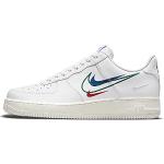 Baskets à lacets Nike Air Force 1 blanches look casual pour homme 