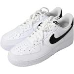 Chaussures de sport Nike Air Force 1 blanches en cuir synthétique Pointure 37,5 look fashion pour enfant 