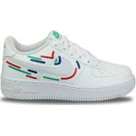 Baskets basses Nike Air Force 1 blanches Pointure 38,5 look casual pour femme 