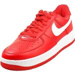 Chaussures de sport Nike Air Force 1 rouges Pointure 43 look fashion pour homme 