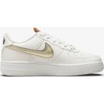 Chaussures de basketball  Nike Air Force 1 LV8 blanches Pointure 38 look streetwear pour enfant 