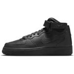 Chaussures de basketball  Nike Air Force 1 noires Pointure 36,5 rétro pour garçon 