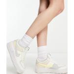 Baskets à lacets Nike Air Force 1 Shadow multicolores en cuir à lacets Pointure 37,5 look casual pour femme 