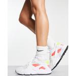 Nike - Air Huarache - Baskets - Blanc et fluo