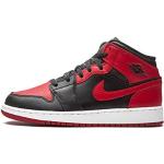 Chaussures de basketball  Nike Air Jordan 1 Mid rouges Pointure 40 look fashion pour garçon 