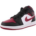 Chaussures de running Nike Air Jordan 1 Mid rouges Pointure 38 look fashion pour homme 