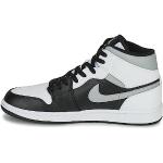 Baskets montantes Nike Air Jordan 1 Mid noires Pointure 40 look casual pour homme 