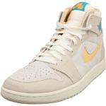 Baskets à lacets Nike Air Jordan 1 beiges à lacets Pointure 42 look casual pour homme 