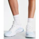 Baskets à lacets Nike Air Jordan 11 bleues en cuir à lacets Pointure 36 look casual pour femme 