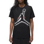 T-shirts Nike Air Jordan noirs à manches courtes lavable en machine à manches courtes à col rond Taille L look fashion pour homme en promo 