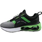 Nike AIR Max 2021 (GS) Chaussures de Gymnastique, Black/Green Strike/Iron Grey/Chrome, 38 EU