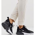 Baskets à lacets Nike Air Max 270 noires en caoutchouc à lacets Pointure 37,5 look casual pour femme 