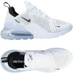 Baskets  Nike Air Max 270 blanches en fil filet respirantes Pointure 44,5 classiques pour homme en promo 