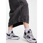 Baskets à lacets Nike Air Max 90 grises en caoutchouc légères à lacets Pointure 40 look casual pour femme en promo 