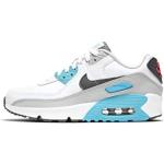 Chaussures de running Nike Air Max 90 blanches Pointure 38 look fashion pour enfant 