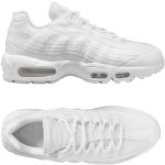 Ugly sneakers Nike Air Max 95 blancs en fil filet respirants Pointure 36 classiques pour femme en promo 