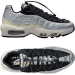 Ugly sneakers d'automne Nike Air Max 95 gris en caoutchouc respirants Pointure 38 classiques pour femme en promo 