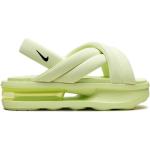 Sandales Nike Air Max vert menthe en caoutchouc à bouts ouverts pour femme 