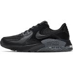 Chaussures de sport Nike Air Max noires en cuir synthétique légères Pointure 47 look fashion pour homme 