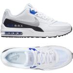 Chaussures Nike Air Max blanches en cuir réflechissantes Pointure 45,5 pour homme 