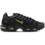 Chaussures de running Nike Air Max Plus TN noires en fil filet respirantes look fashion pour homme 