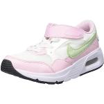 Nike Air Max SC Sneaker, Summit White/Honeydew-Pink Foam-Black, 22 EU