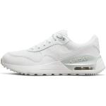 Nike Garçon Air Max Systm Big Kids Shoes, White White Pure Platinum, 38.5 EU