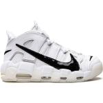 Baskets montantes Nike Air More Uptempo blanches en cuir synthétique look casual pour femme 