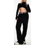 Pantalons taille haute Nike noirs Taille XS look casual pour femme en promo 