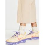 Baskets basses Nike Air Vapormax blanches en cuir Pointure 37,5 look casual pour femme en promo 