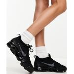 Baskets basses Nike Air Vapormax noires en caoutchouc Pointure 38 look casual pour femme en promo 