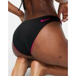Bas de bikini Nike noirs Taille M look color block pour femme en promo 