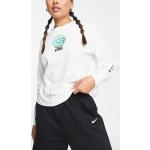 T-shirts longs Nike blancs NBA à manches longues Taille L pour femme en promo 