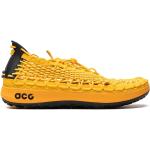 Baskets Nike ACG jaunes en caoutchouc sans lacets look casual pour femme 