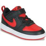 Baskets basses Nike Court Borough noires en cuir Pointure 25 avec un talon jusqu'à 3cm look casual pour enfant 